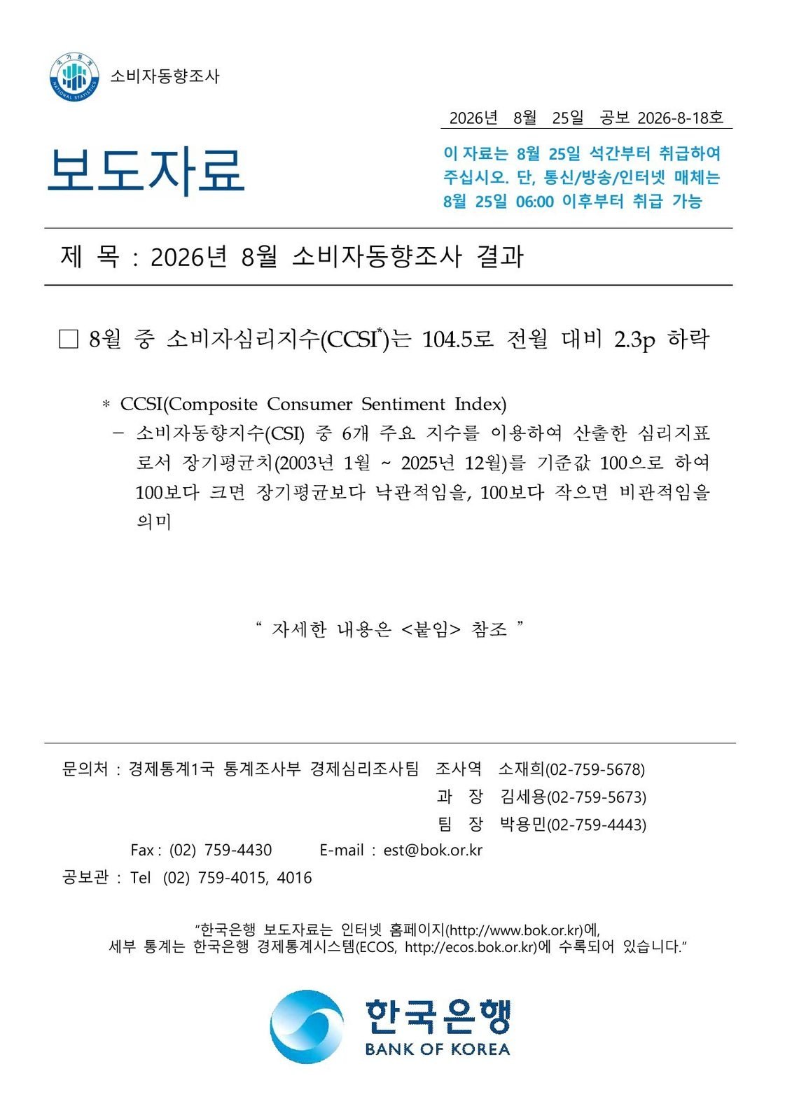 서울 남대문로 한국은행 본점