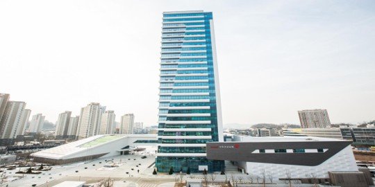 원주 국민건강보험공단 신사옥 전경