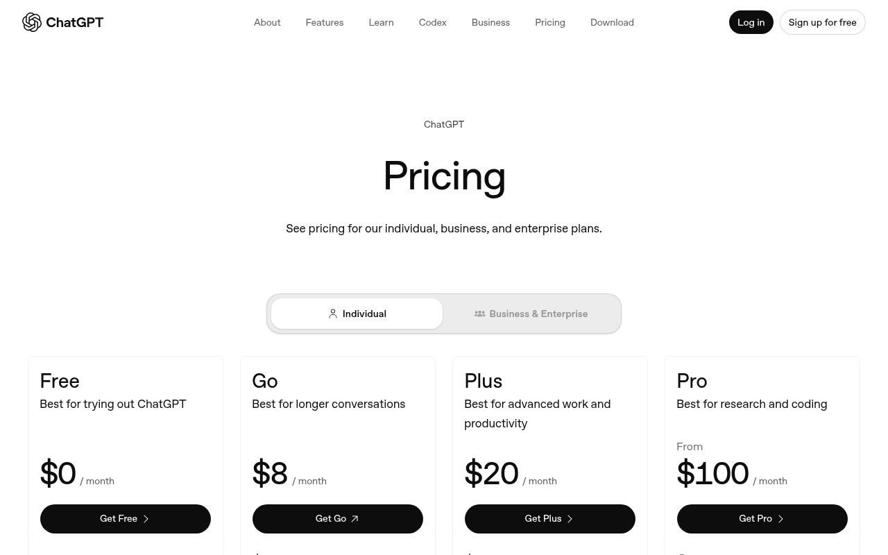 챗GPT 플러스, 월 2.9만 원 가치 있나 — Free·Go와 비교