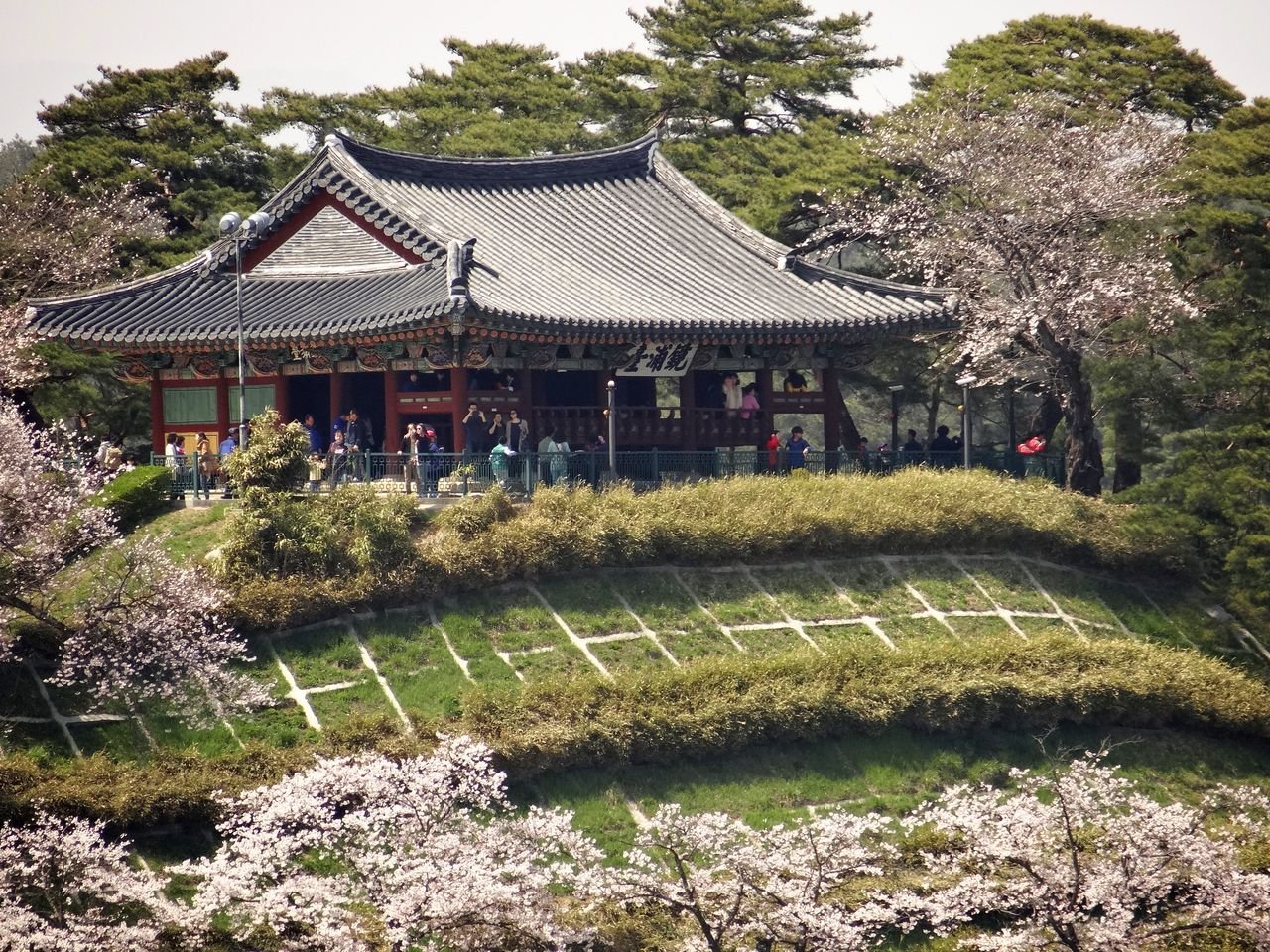 Exterior of Treasure Gyeongpodae Pavilion