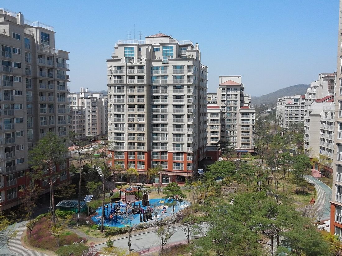 서울 은평뉴타운의 아파트 단지 전경